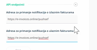 sinhronizacija SEF i servis e-Invoices Online izlazne e-faktura