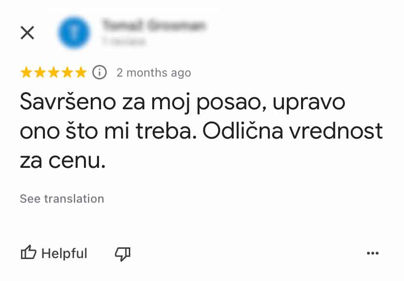 e-invoices Online komentar korisnika