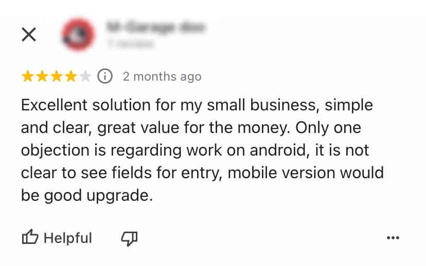 e-invoices Online komentar korisnika