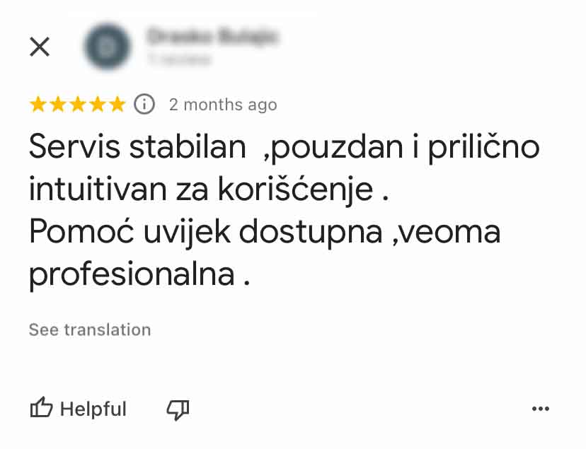 e-invoices Online komentar korisnika